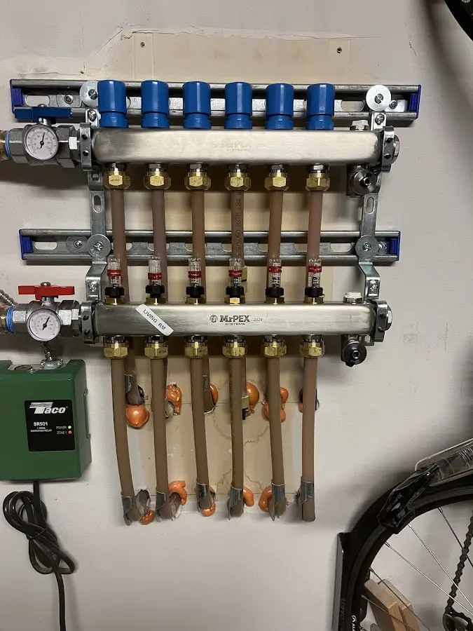 Plumber performing Leak Detection at a residential property in Capitol View